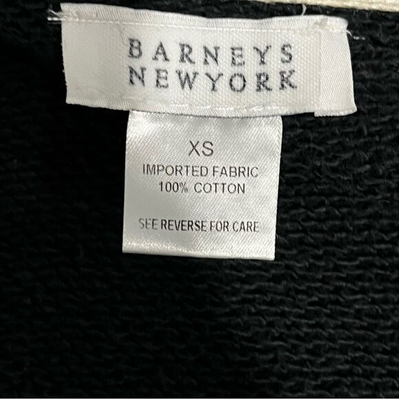 Barney’s New York Heather Grey & Black Tweed Knit Sweater Coatigan Blazer Jacket - Picture 6 of 7